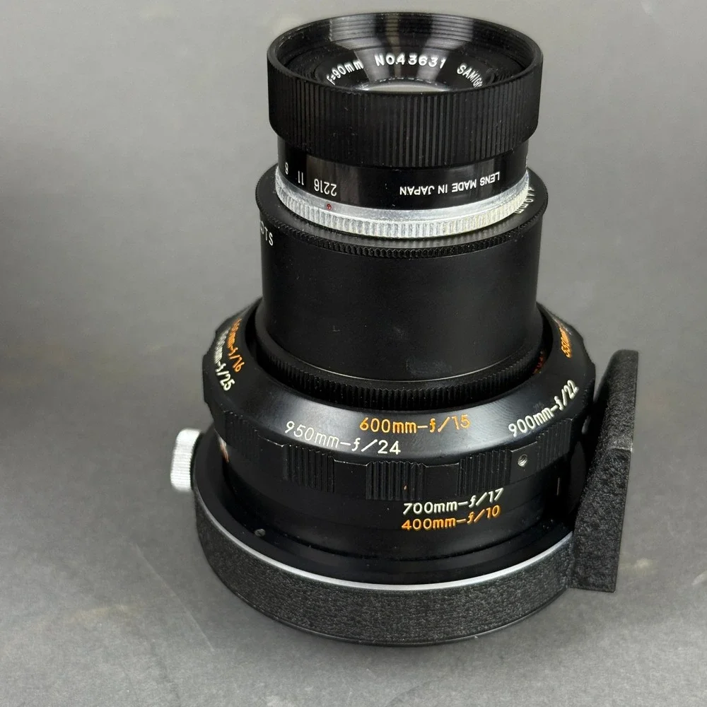Samigon Glanz Micro T-M Zoom Teleshot Adapter 90mm Macro Lens Set Japan